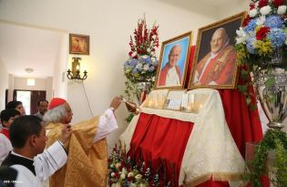Cardenal Leopoldo Brenes destaca humildad y sencillez de los Papa Juan Pablo II y Juan XXIII