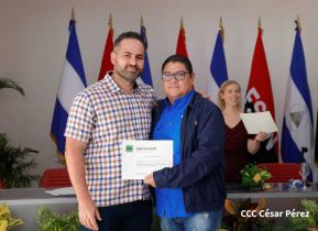  Comunicadores de Nicaragua y de RT en Español aprendiendo juntos