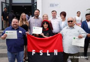  Comunicadores de Nicaragua y de RT en Español aprendiendo juntos