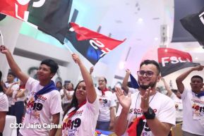 Congreso de la Juventud Sandinista ratifica apoyo al Comandante Daniel y la Compañera Rosario