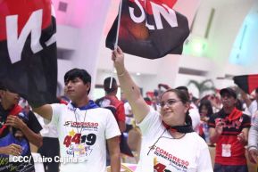 Congreso de la Juventud Sandinista ratifica apoyo al Comandante Daniel y la Compañera Rosario