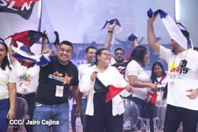 Congreso de la Juventud Sandinista ratifica apoyo al Comandante Daniel y la Compañera Rosario