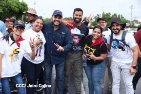 Multitudinaria caminata en saludo al 44/19 y homenaje a la gesta heroica de Julio Buitrago
