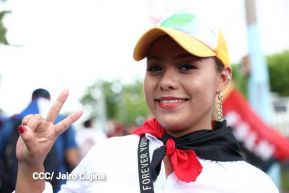 Multitudinaria caminata en saludo al 44/19 y homenaje a la gesta heroica de Julio Buitrago