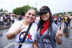 Multitudinaria caminata en saludo al 44/19 y homenaje a la gesta heroica de Julio Buitrago