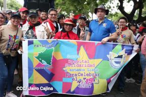 Multitudinaria caminata en saludo al 44/19 y homenaje a la gesta heroica de Julio Buitrago