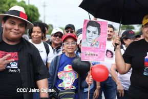 Multitudinaria caminata en saludo al 44/19 y homenaje a la gesta heroica de Julio Buitrago