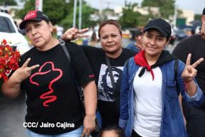 Multitudinaria caminata en saludo al 44/19 y homenaje a la gesta heroica de Julio Buitrago