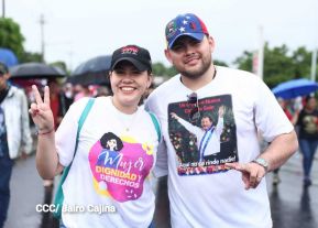 Multitudinaria caminata en saludo al 44/19 y homenaje a la gesta heroica de Julio Buitrago