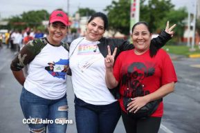Multitudinaria caminata en saludo al 44/19 y homenaje a la gesta heroica de Julio Buitrago