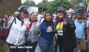 Multitudinaria caminata en saludo al 44/19 y homenaje a la gesta heroica de Julio Buitrago