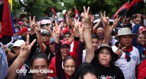Multitudinaria caminata en saludo al 44/19 y homenaje a la gesta heroica de Julio Buitrago