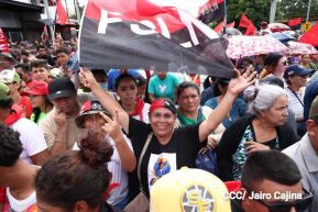 Familias sandinistas celebran con caminata el Día de la Alegría en Nicaragua