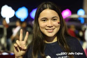 Así celebran las familias nicaragüenses la vigilia para recibir el 44/19 del triunfo de la Revolución Sandinista 