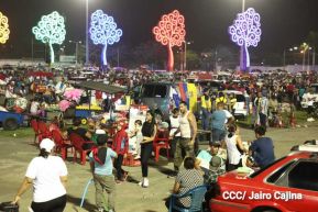 Así celebran las familias nicaragüenses la vigilia para recibir el 44/19 del triunfo de la Revolución Sandinista 