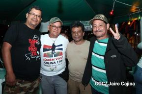 Así celebran las familias nicaragüenses la vigilia para recibir el 44/19 del triunfo de la Revolución Sandinista 