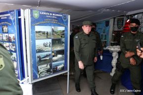 Exposición Estática del Ejército de Nicaragua