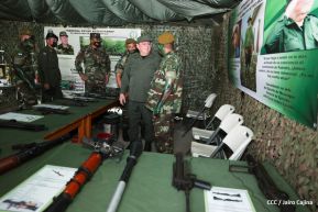 Exposición Estática del Ejército de Nicaragua