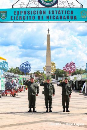 Exposición Estática del Ejército de Nicaragua