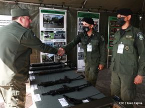 Exposición Estática del Ejército de Nicaragua