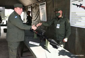 Exposición Estática del Ejército de Nicaragua