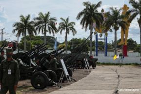 Exposición Estática del Ejército de Nicaragua