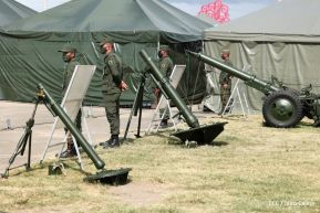 Exposición Estática del Ejército de Nicaragua