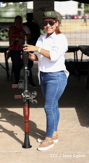 Exposición Estática del Ejército de Nicaragua