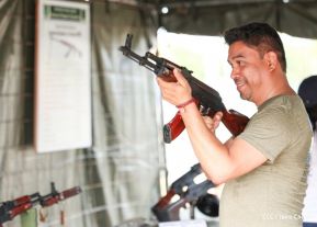 Exposición Estática del Ejército de Nicaragua