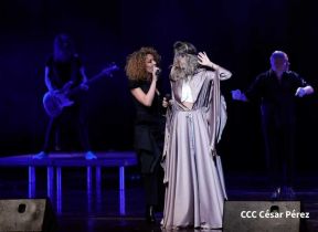 Presentación del Coro Turetsky en el Teatro Nacional Rubén Darío, Nicaragua