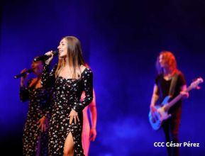 Presentación del Coro Turetsky en el Teatro Nacional Rubén Darío, Nicaragua