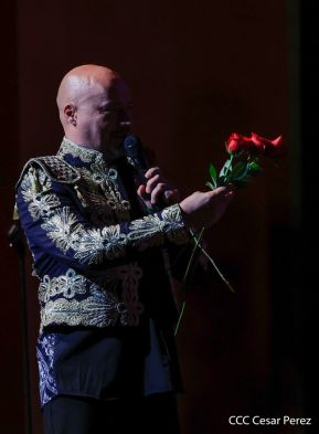 Presentación del Coro Turetsky en el Teatro Nacional Rubén Darío, Nicaragua