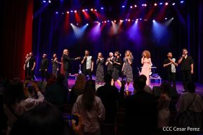 Presentación del Coro Turetsky en el Teatro Nacional Rubén Darío, Nicaragua