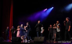 Presentación del Coro Turetsky en el Teatro Nacional Rubén Darío, Nicaragua