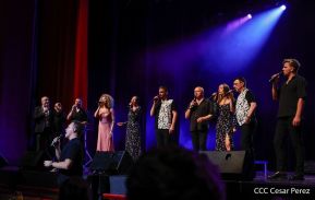 Presentación del Coro Turetsky en el Teatro Nacional Rubén Darío, Nicaragua