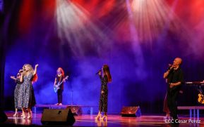 Presentación del Coro Turetsky en el Teatro Nacional Rubén Darío, Nicaragua