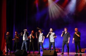 Presentación del Coro Turetsky en el Teatro Nacional Rubén Darío, Nicaragua