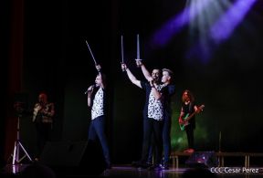 Presentación del Coro Turetsky en el Teatro Nacional Rubén Darío, Nicaragua
