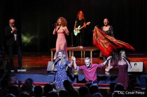 Presentación del Coro Turetsky en el Teatro Nacional Rubén Darío, Nicaragua