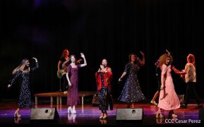 Presentación del Coro Turetsky en el Teatro Nacional Rubén Darío, Nicaragua