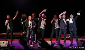 Presentación del Coro Turetsky en el Teatro Nacional Rubén Darío, Nicaragua