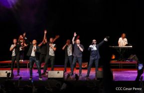 Presentación del Coro Turetsky en el Teatro Nacional Rubén Darío, Nicaragua