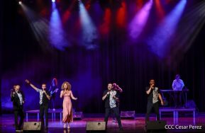 Presentación del Coro Turetsky en el Teatro Nacional Rubén Darío, Nicaragua