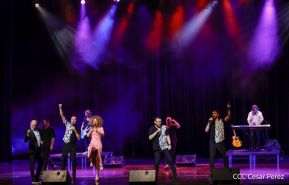 Presentación del Coro Turetsky en el Teatro Nacional Rubén Darío, Nicaragua
