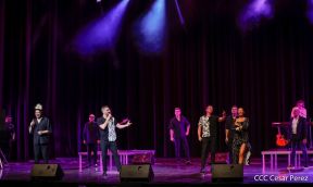 Presentación del Coro Turetsky en el Teatro Nacional Rubén Darío, Nicaragua