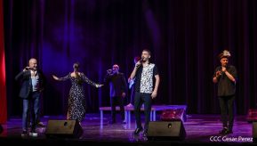 Presentación del Coro Turetsky en el Teatro Nacional Rubén Darío, Nicaragua