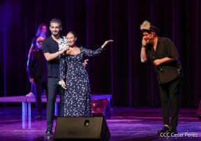 Presentación del Coro Turetsky en el Teatro Nacional Rubén Darío, Nicaragua