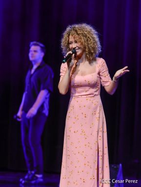 Presentación del Coro Turetsky en el Teatro Nacional Rubén Darío, Nicaragua