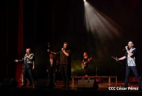 Presentación del Coro Turetsky en el Teatro Nacional Rubén Darío, Nicaragua