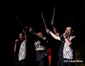 Presentación del Coro Turetsky en el Teatro Nacional Rubén Darío, Nicaragua